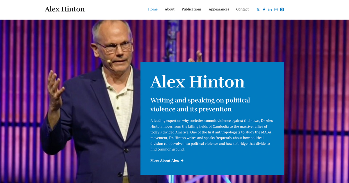 Home - Alex Hinton